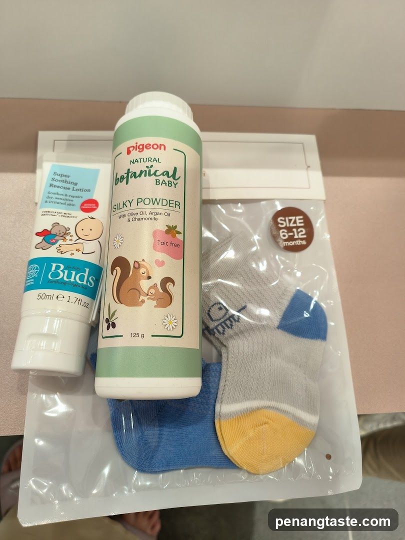 Baby Care Products Display