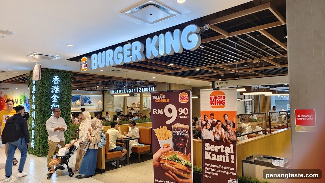 Burger King Interior Scene