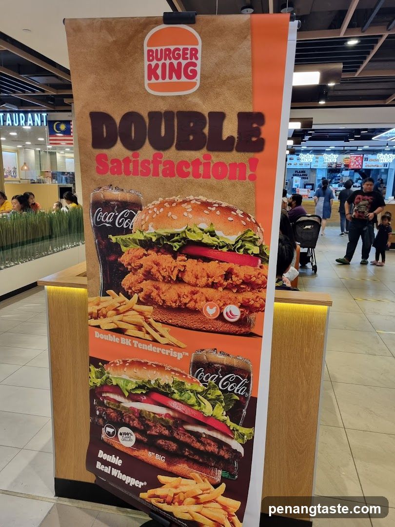 Burger King Double Satisfaction Ad