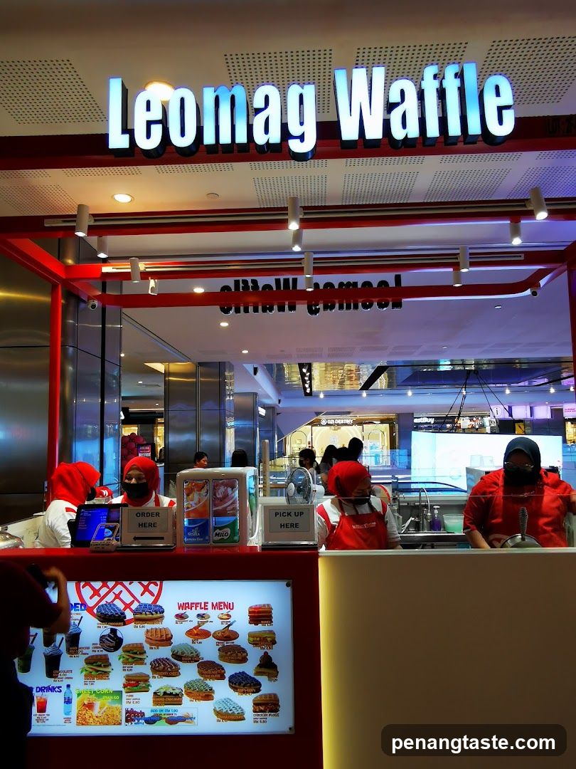 Leomag Waffle Counter Interior