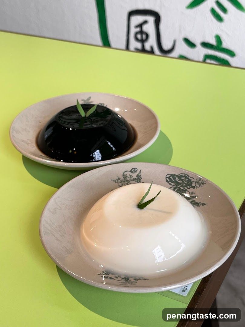 Dessert Jellies on a Table
