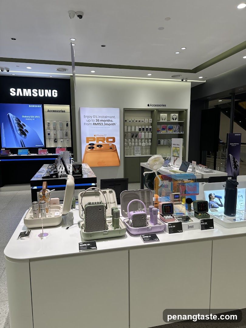 Electronics Store Interior