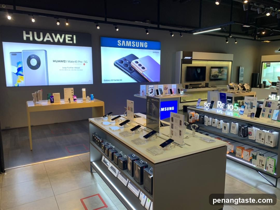 Electronics Store Interior