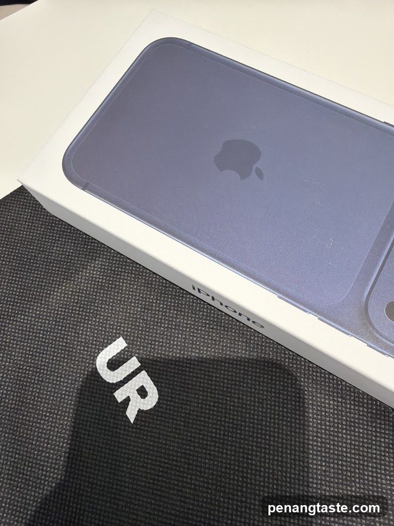 iPhone Box on Mat