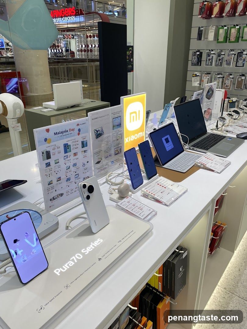 Electronics Store Display