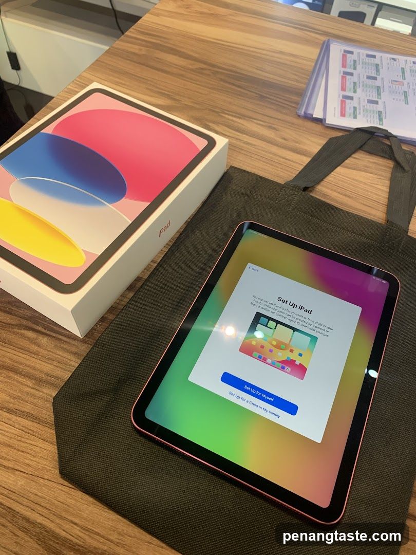 iPad Setup Display