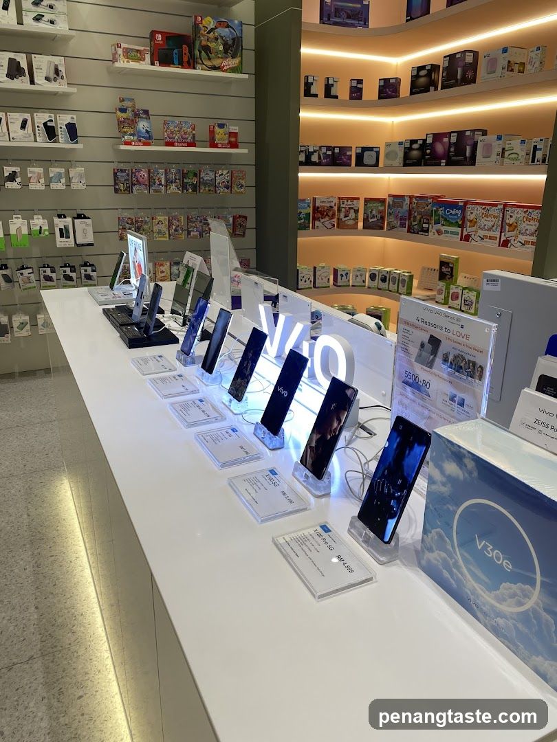 Electronics Store Interior