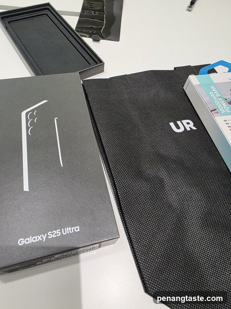 Galaxy S25 Ultra Unboxing Setup