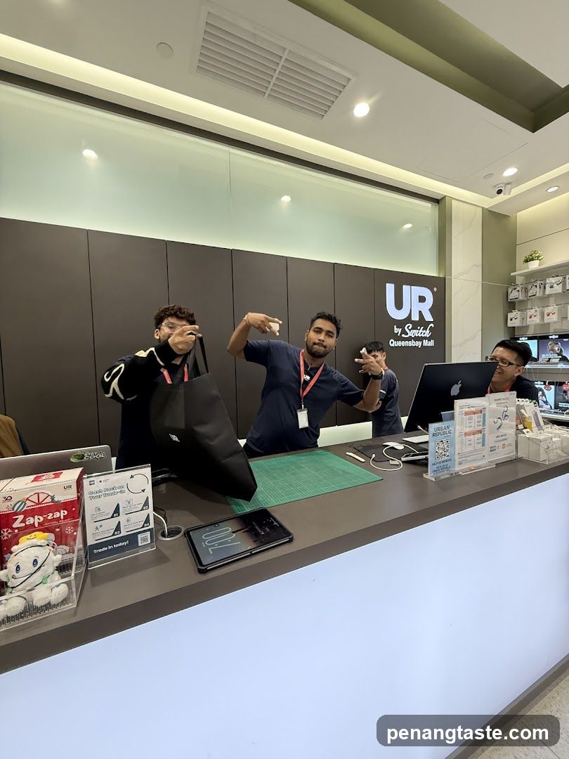 UR by Swatch Queensbay Mall Counter