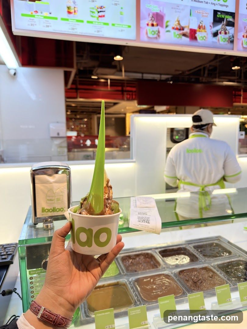 Lao Ice Cream Shop Interior