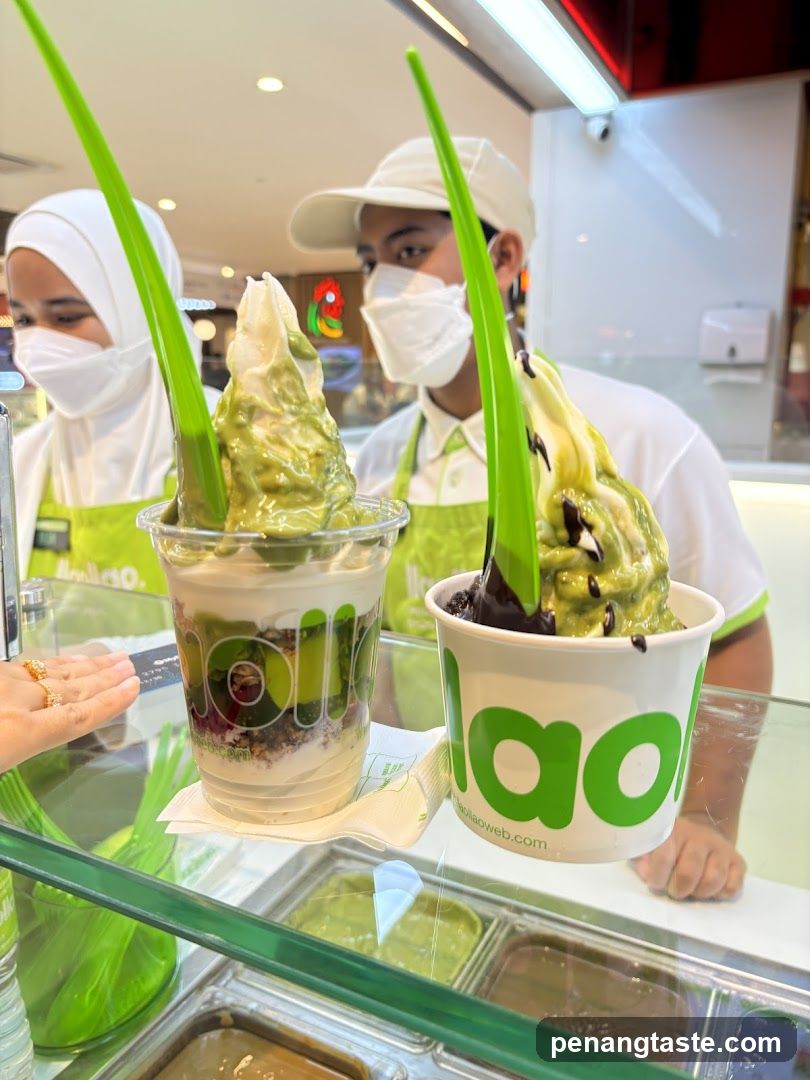 Lao Ice Cream Shop Interior