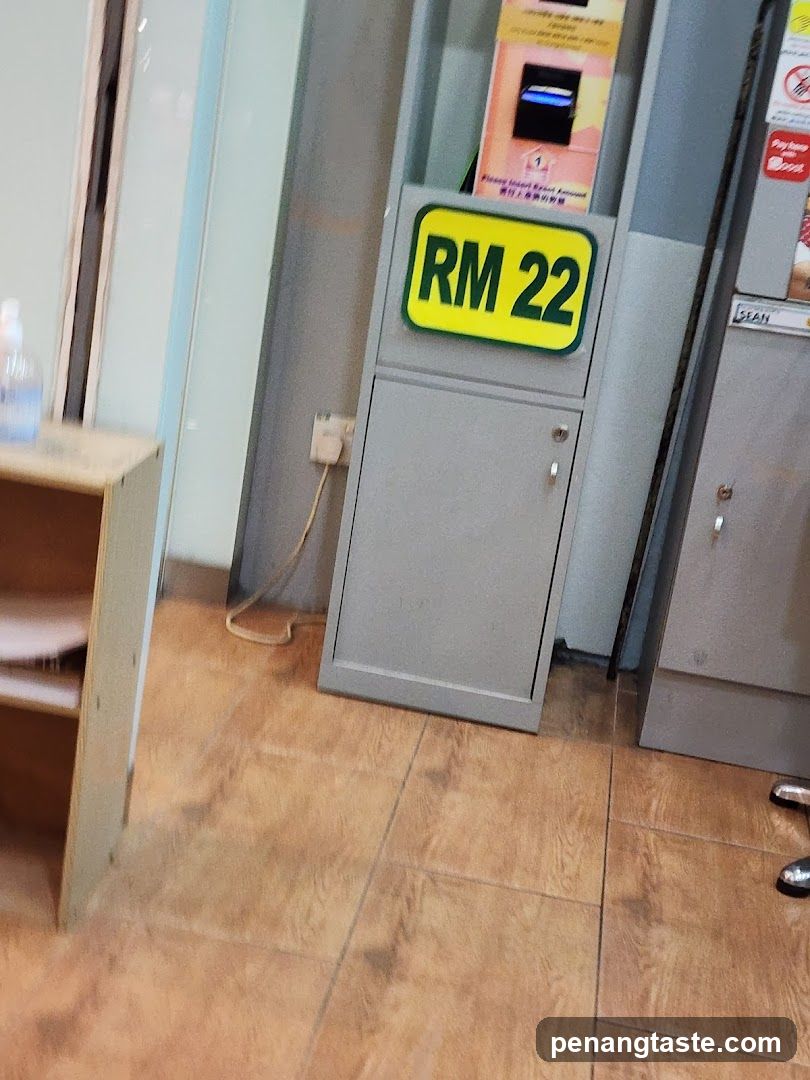 Interior Cashier Area