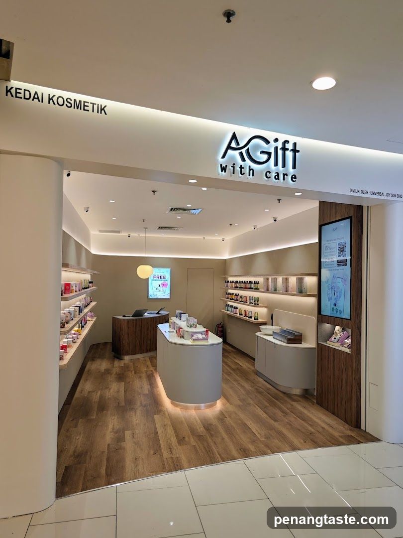 AGift with care Cosmetics Store Interior