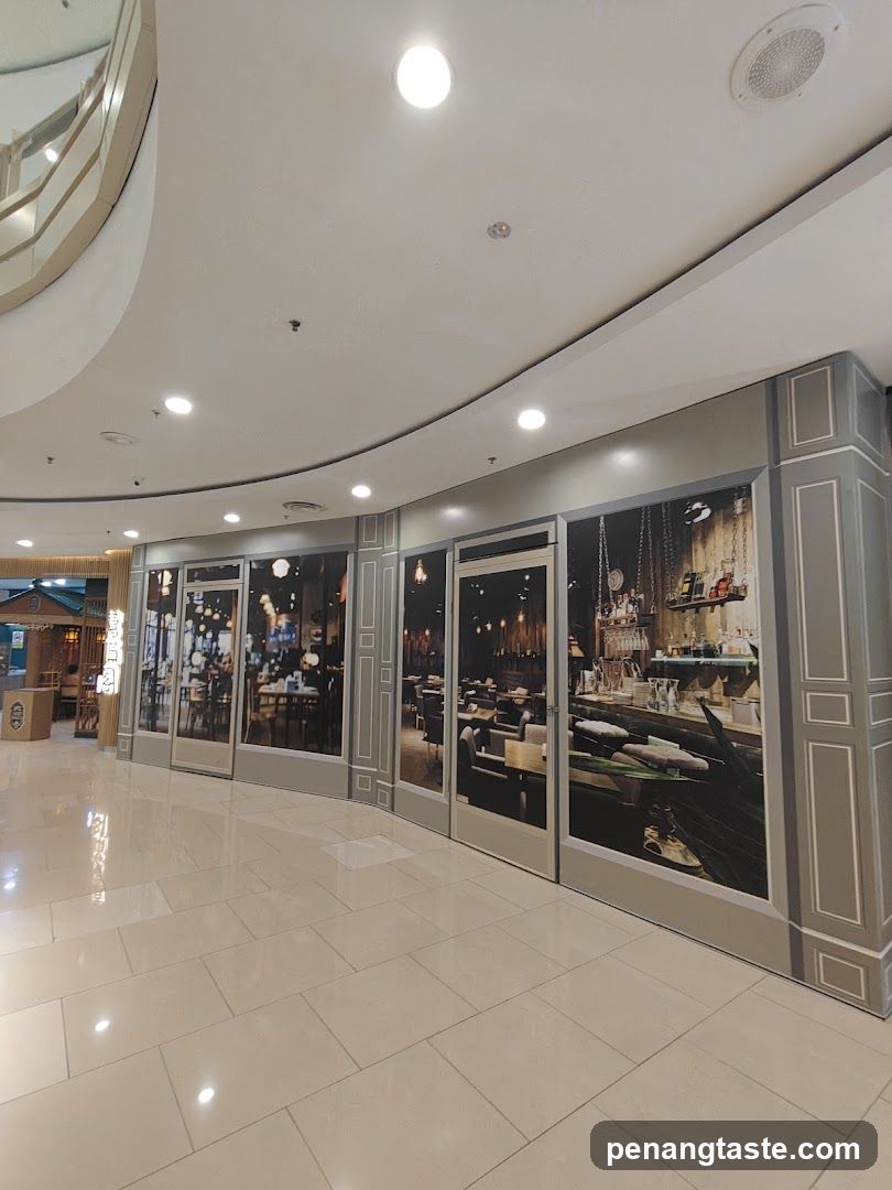 Shopping Mall Interior Corridor