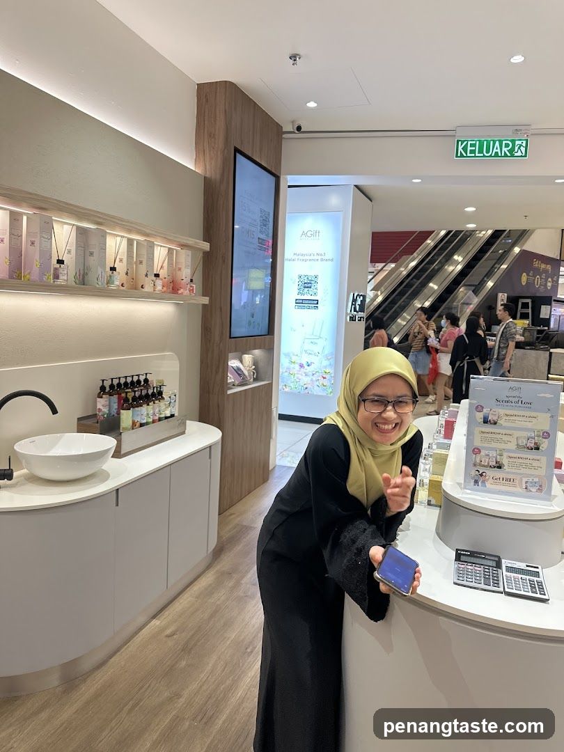 Interior of AGift Store