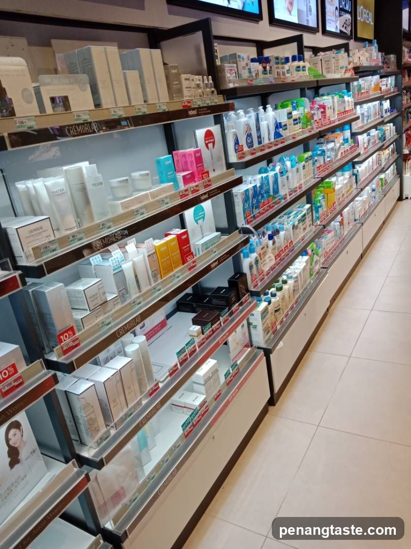Pharmaceutical and Cosmetics Store Interior
