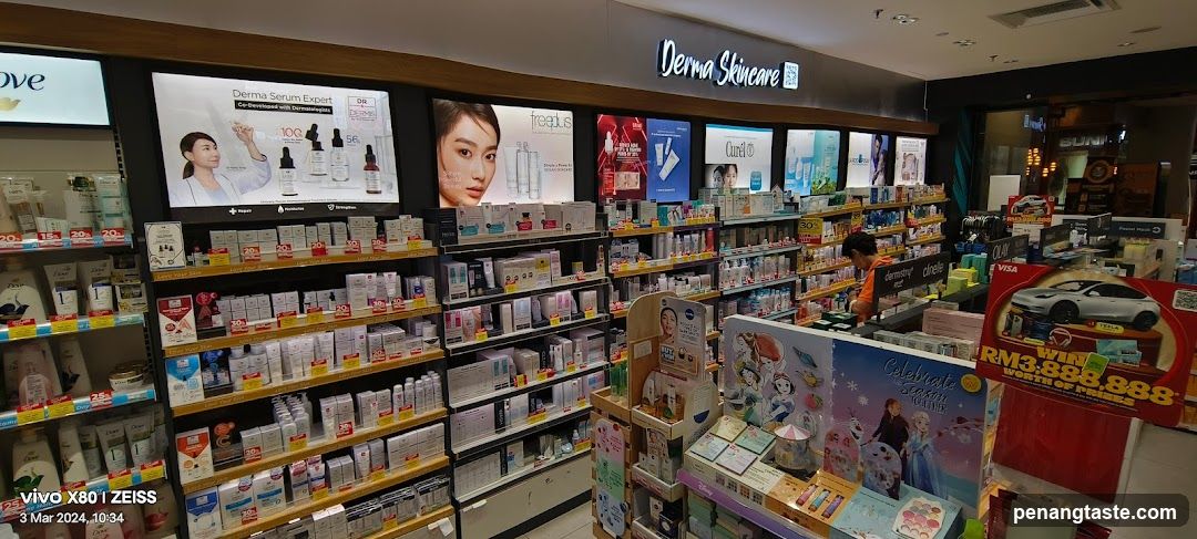 Interior of a retail store