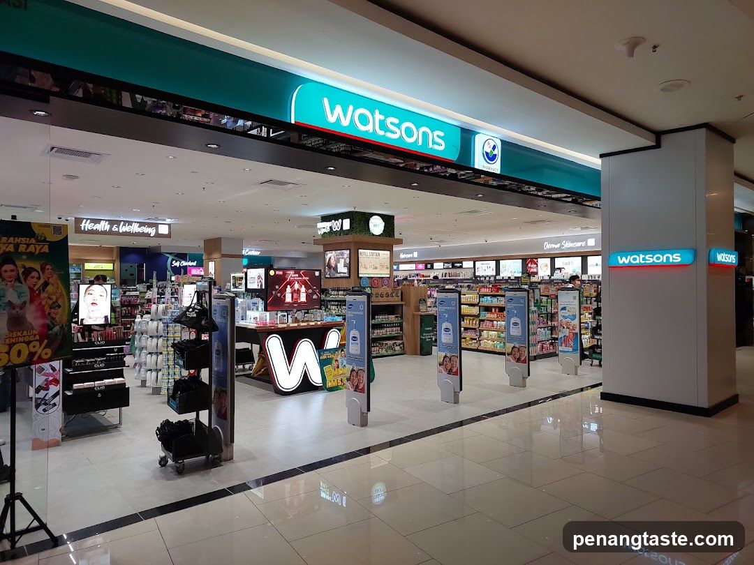 Watsons Store Interior