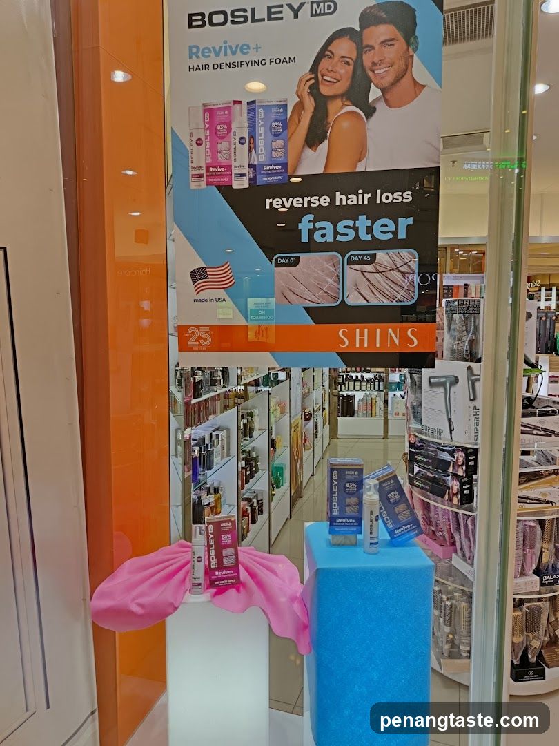 Bosley MD Storefront Display