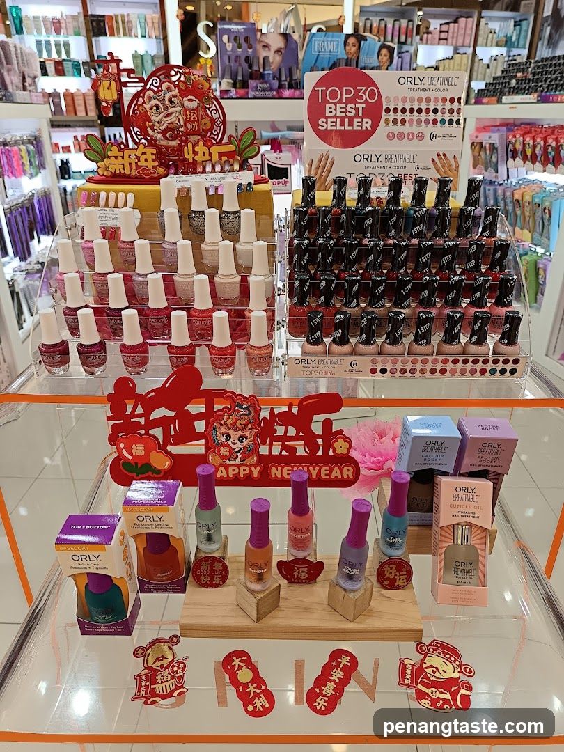 Orly Nail Products Display