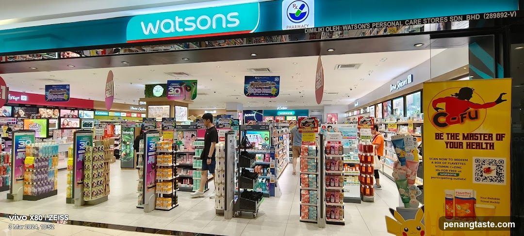 Watsons Pharmacy Store Interior