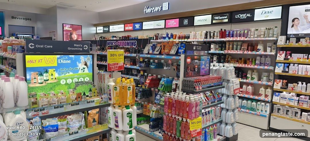 Retail Interior - Personal Care Section