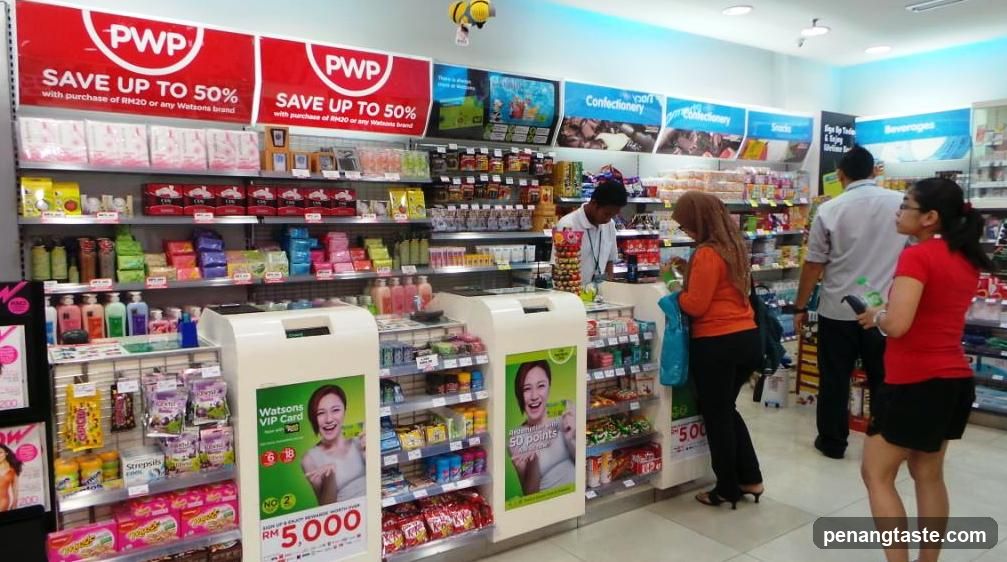 Watsons Store Interior