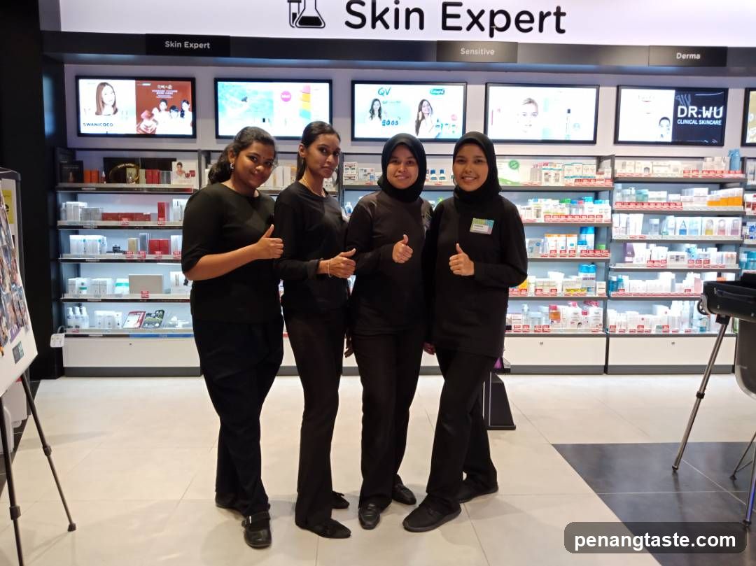 Skin Expert Store Interior