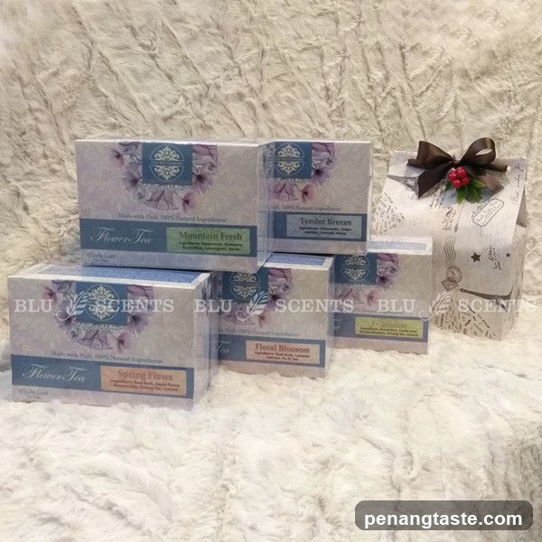 FlowerTea Products Display
