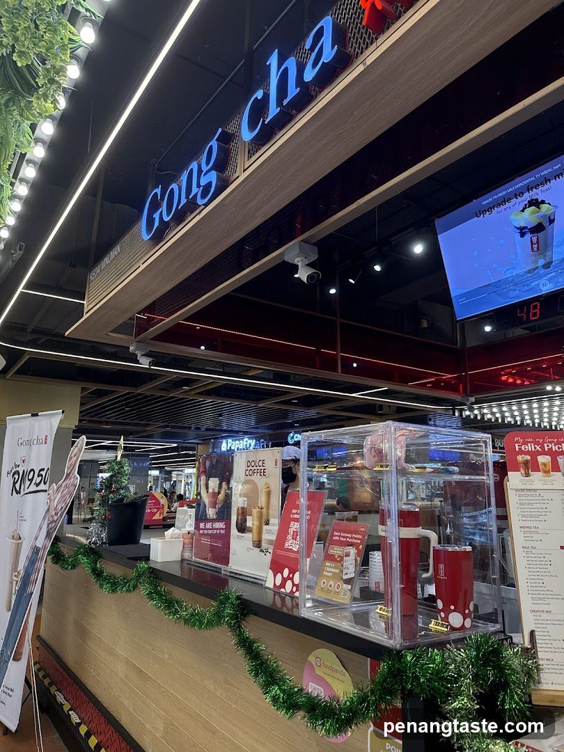 Gong cha storefront interior