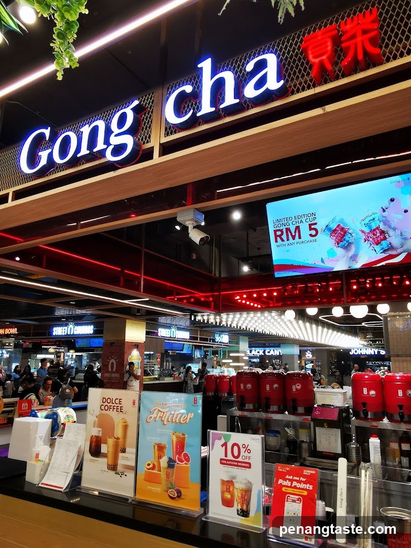 Gong cha storefront interior