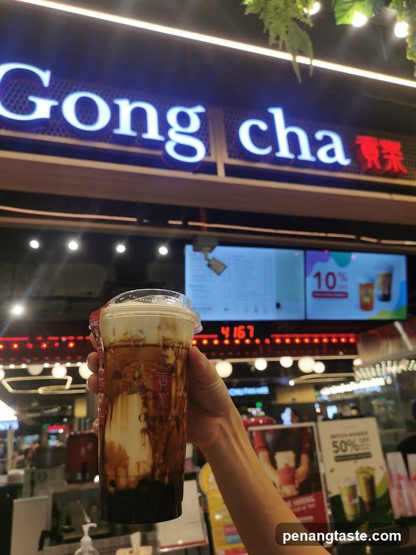 Gong cha storefront interior view