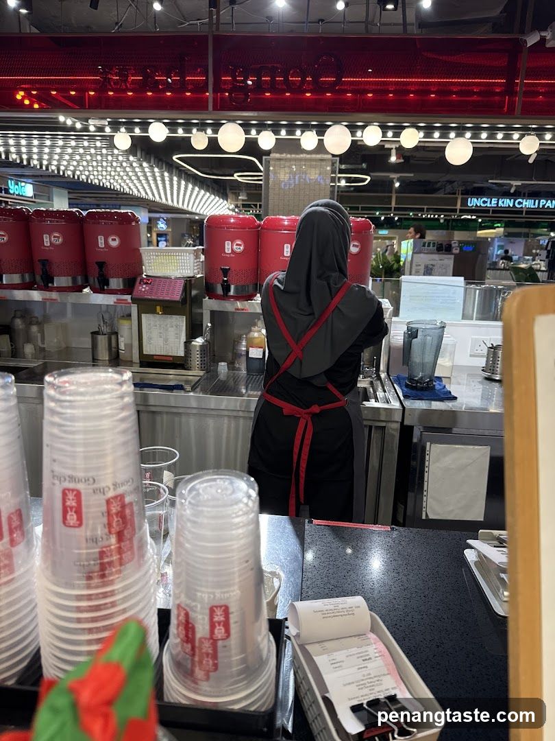 Cafeteria Counter Interior