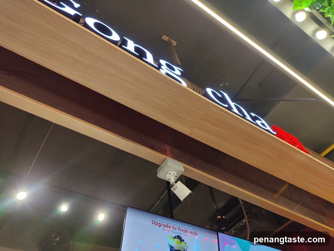 Interior signage and camera view