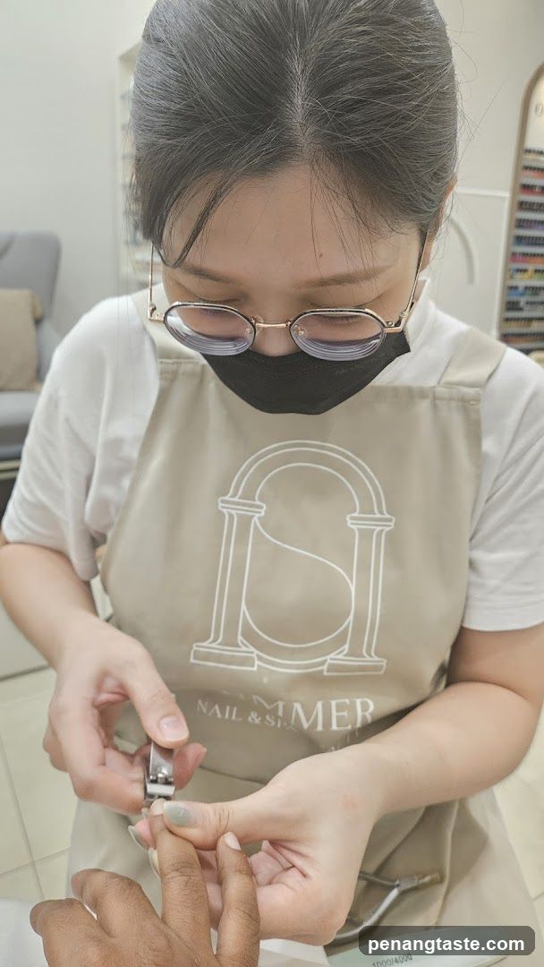 Nail Technician at Work