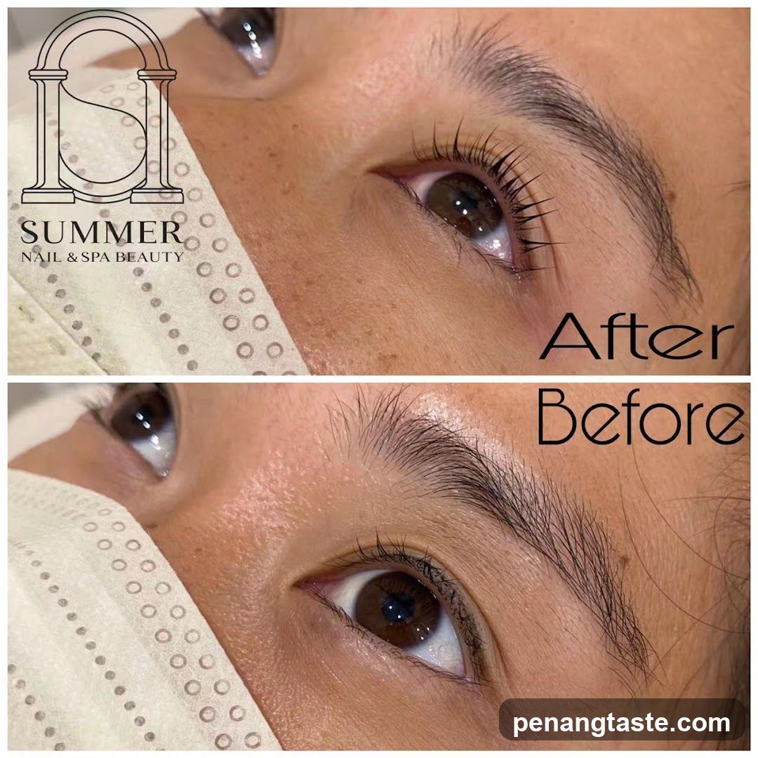 Before and After Beauty Treatment