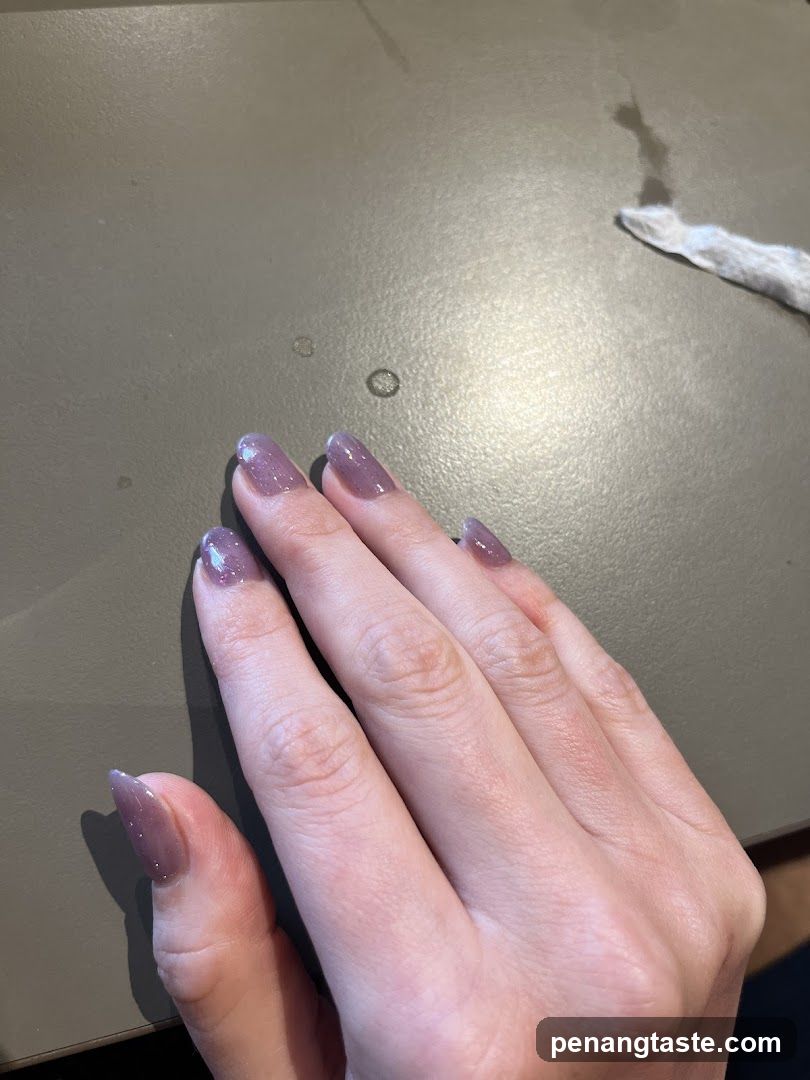 Hand with Nail Art