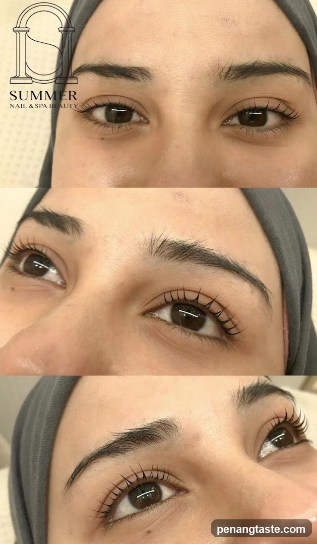 Summer Nail & Spa Beauty Eye Treatment Showcase