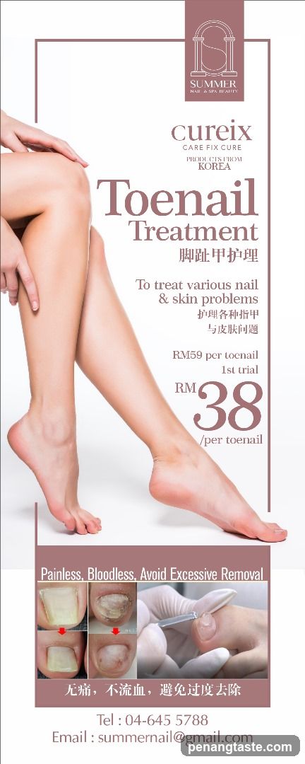 Toenail Treatment Advertisement