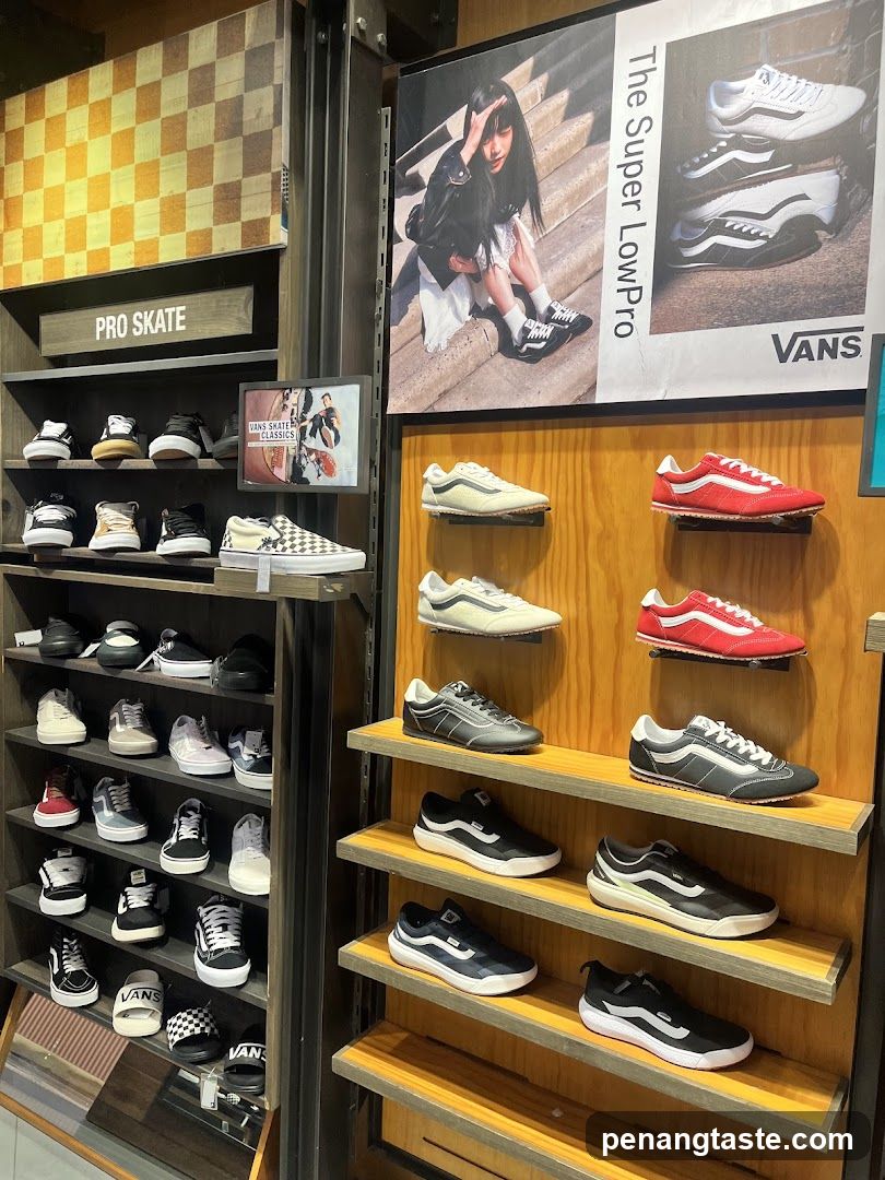Vans Shoe Display Interior