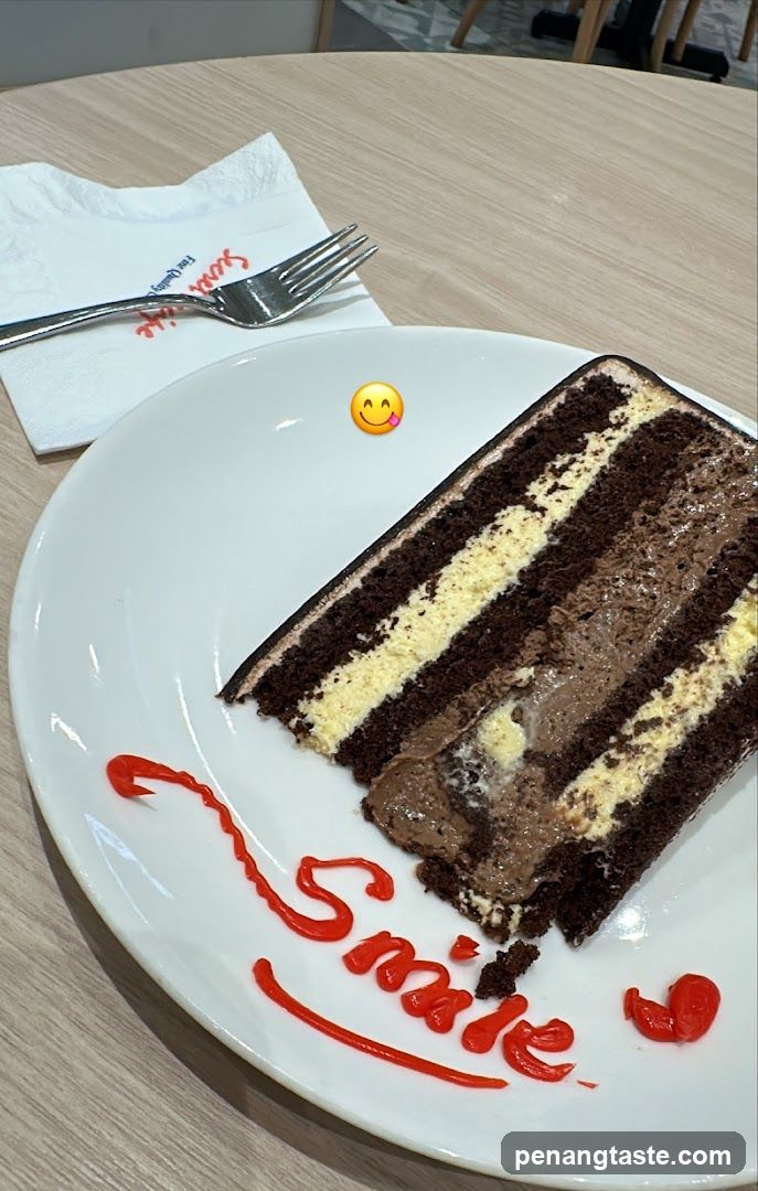 Cake Slice on Plate