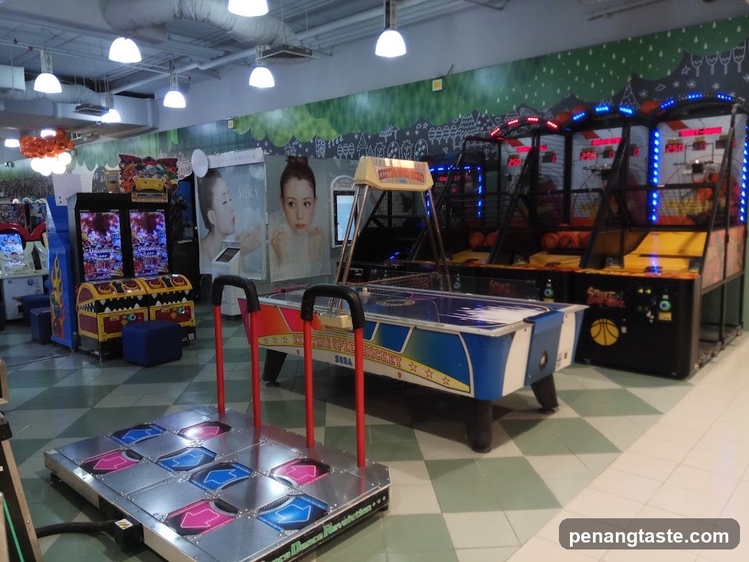 Arcade Game Room Interior
