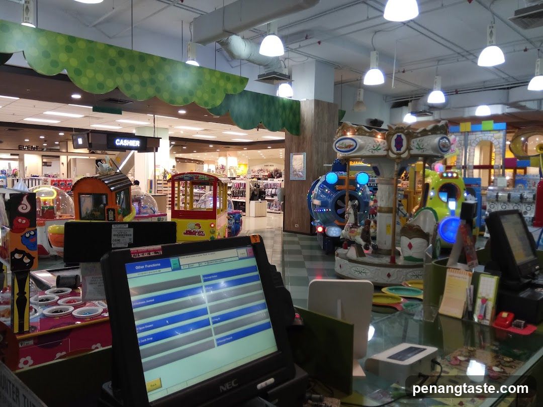 Retail Store Interior with Play Area