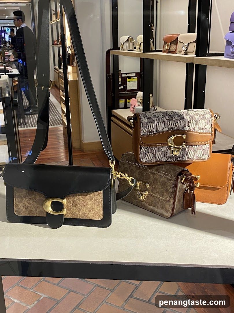 Coach Bag Display