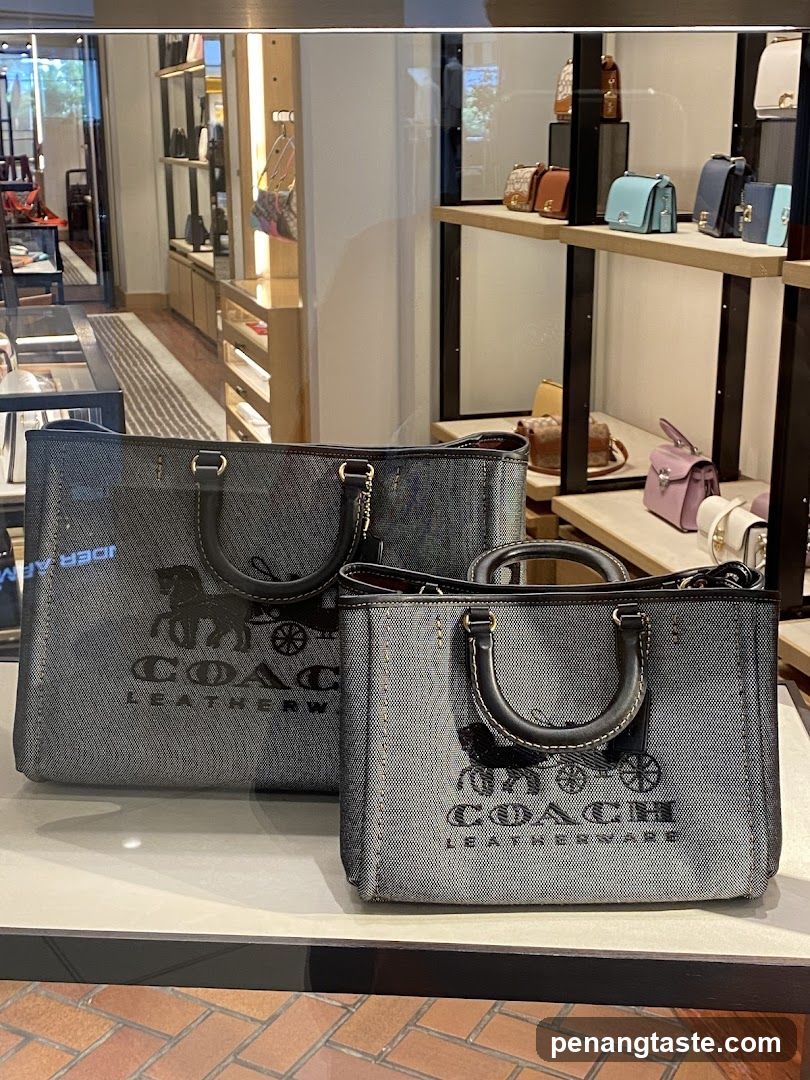 Coach Bags Display