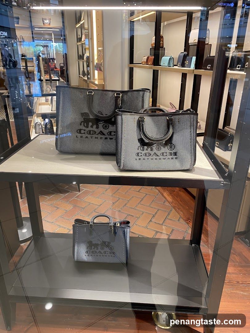 Coach Leatherware Display