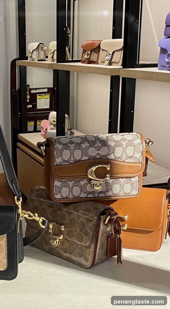 Coach Handbag Display