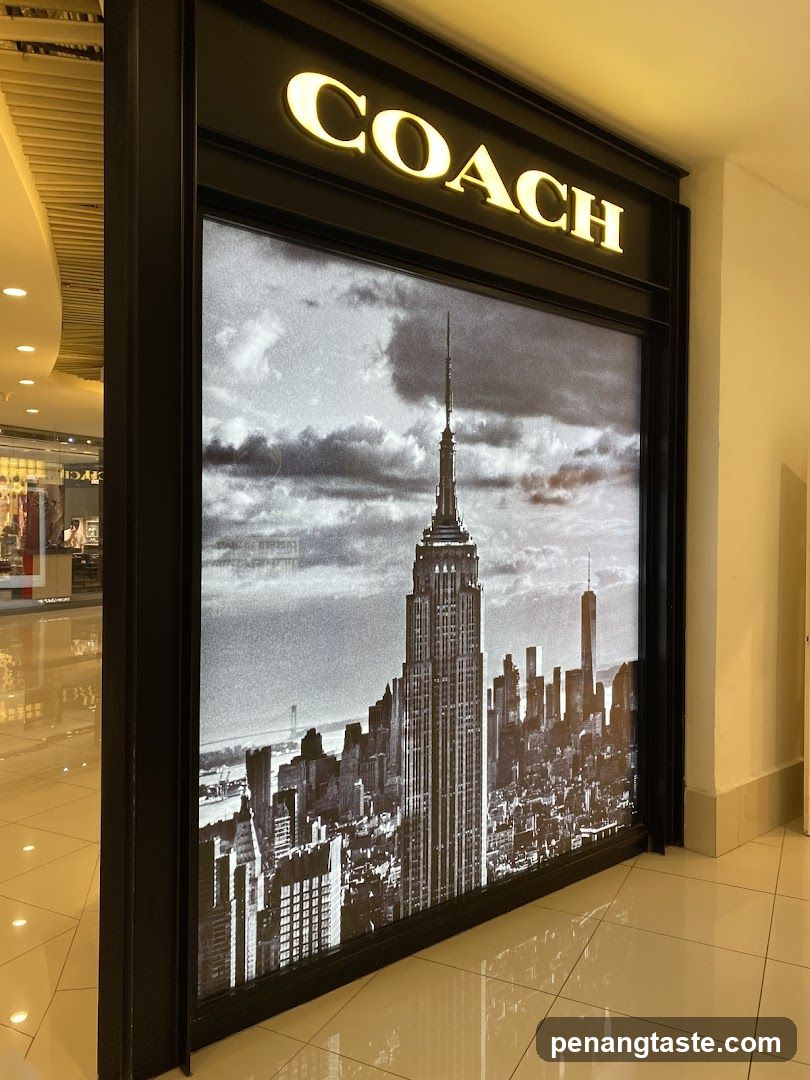 COACH Storefront Interior View