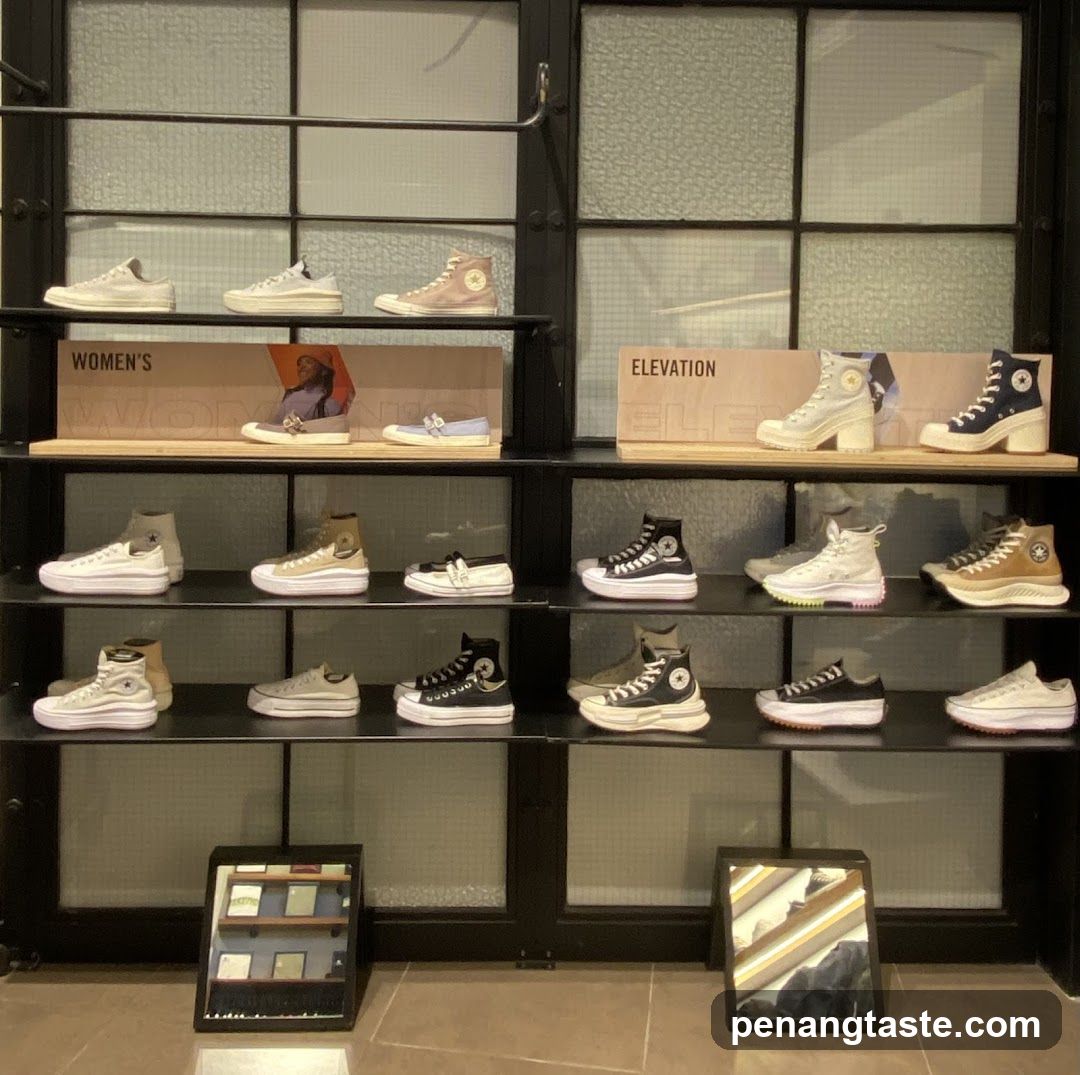 Converse Shoe Display