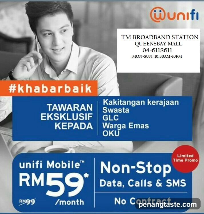 Unifi @ TM Queensbay Broadband Station